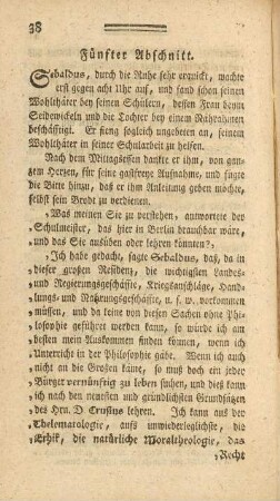 Fünfter Abschnitt.