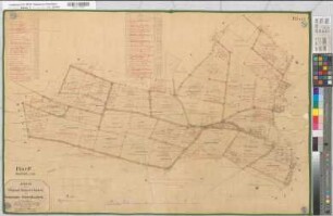 Giershagen (Marsberg), Separation der Feldmark Giershagen, Bl.4 Brouillonkarte Flur 4