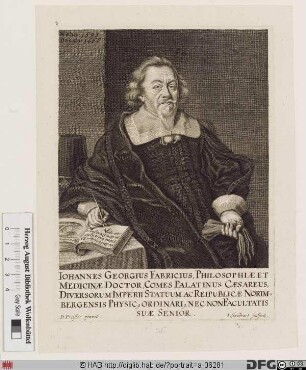 Bildnis Johann Georg Fabricius