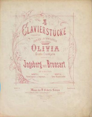 Vier Clavierstücke, 2. Zwei Wiegenlieder