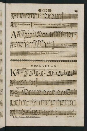 29-34, Missa VIII.