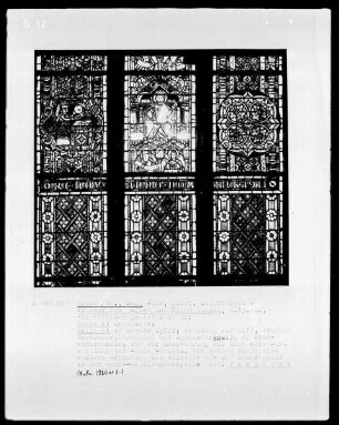 Fenster des Alten und Neuen Bundes