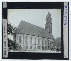 Amberg, St. Martin : Außenansicht von NO