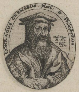 Bildnis des Conradus Gesnerus