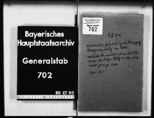 Militärische Beurteilung der Rheinpfalz. Rekognoszierung von 1840