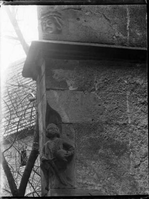Tauberbischofsheim Hauswand Stuckarbeit