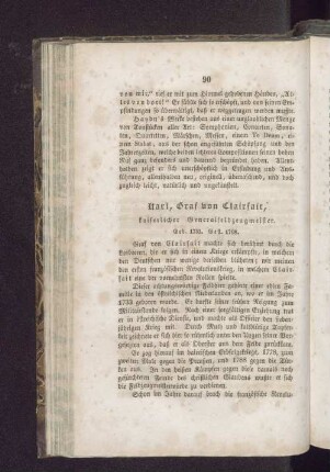 Karl, Graf von Clairfait