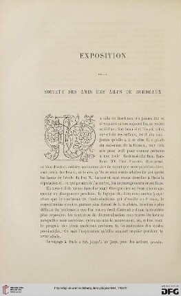 16: Exposition de la Société des Amis des Arts de Bordeaux