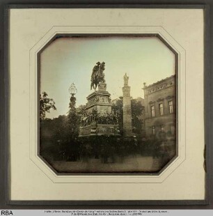 Enthüllung des Denkmals König Friedrichs des Großen, Berlin 31. März 1851