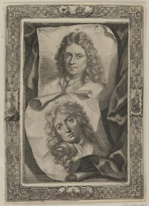 Bildnis des Johannes Verkolje und des Abraham Hondius
