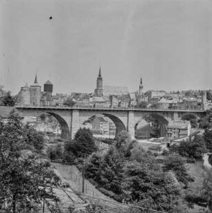 Bautzen von der Gärtnerei : Bautzen. Stadtansicht