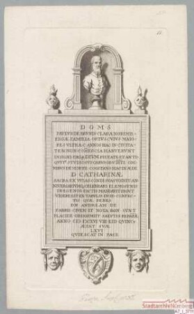 Epitaph für Paulus Praun in Bologna