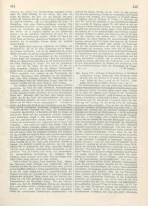 442-443 [Rezension] Orr, James, The Christian view of God and the world