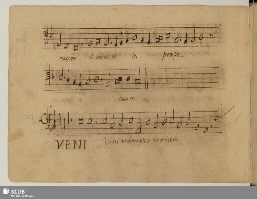 Anonymus: Veni redemptor gentium