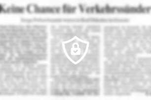 Keine Chance für Verkehrssünder