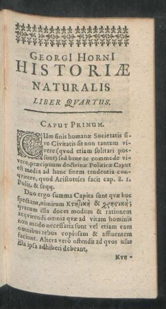 Caput Primum. - III.