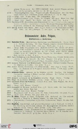 Ordensmeister, Aebte, Pröpste, Wallfahrtsorte u. Aebtissinnen (Nr. 2080-2123)