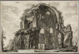 Veduta del Tempio ottangolare di Minerva Medica