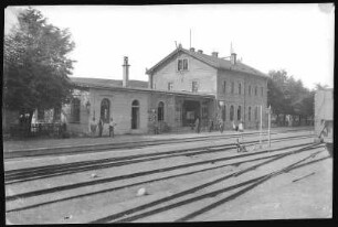 Miltitz. Bahnhof