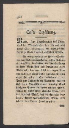 Eilfte Erzaehlung.