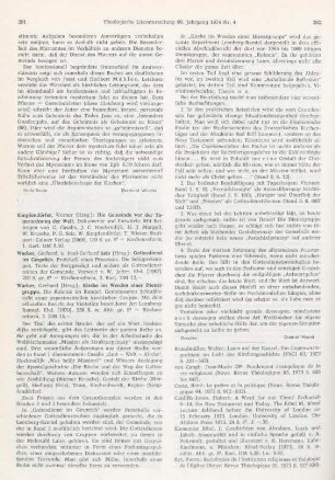 291-292 [Rezension] Gottesdienst im Gespräch