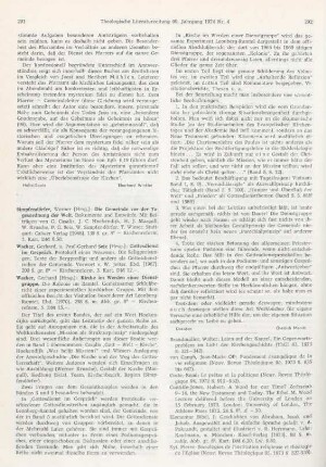 291-292 [Rezension] Gottesdienst im Gespräch