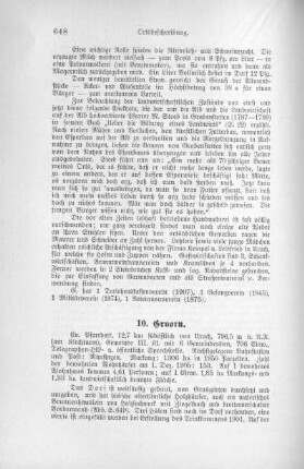 10. Gruorn.