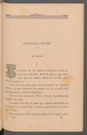 Capítulo XXXIII - El juicio