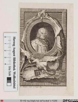 Bildnis Emmerich Joseph (Reichsfrhr. von Breidbach zu Bürresheim), 1763-74 Kurfürst u. Erzbischof von Mainz