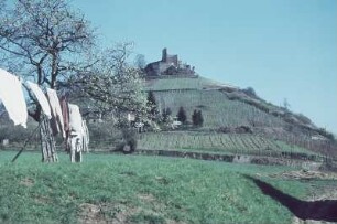 Staufen. Blick zur Burgruine Staufen