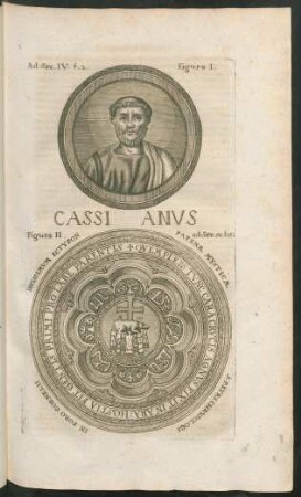 Figura I. Figura II. Ad Saec. IV. §. 2. Cassianus