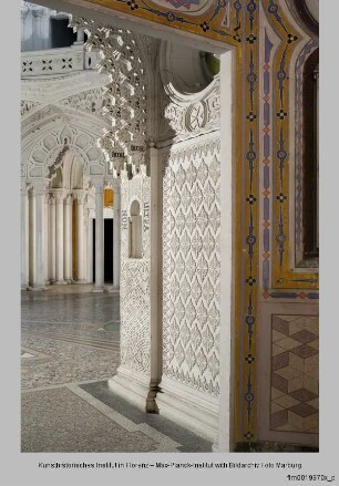 Castello di Sammezzano, Villa di Sammezzano, Ballsaal, Sala da Ballo, Weißer Saal, Sala Bianca, Reggello
