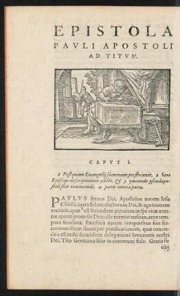 Epistola Pauli Apostoli Ad Titum.
