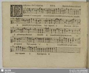 XXIX. Dixerunt discipuli ad beatum Martinum