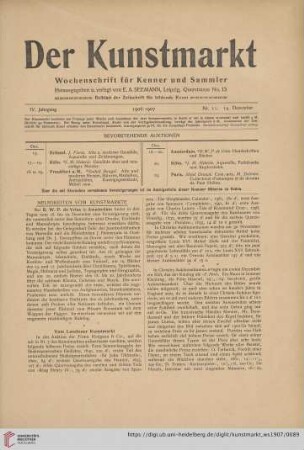 Nr. 11 (14. Dezember)