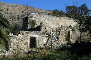 Ansicht einer antiken Mauer, Gortis
