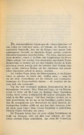 Experimentelle Untersuchungen über das Eindringen pathogener Mikroorganismen von den Luftwegen und der Lunge aus ...