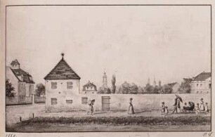 Dresden: Vor dem Falkenschlag an der Ammonstraße
