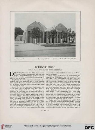 Deutsche Mode