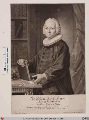 Bildnis Johann Jacob Starck