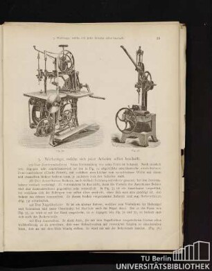 3. Werkzeuge, welche sich jeder Arbeiter selbst beschafft.
