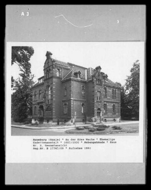 Ehemalige Kadettenanstalt — Nebengebäude