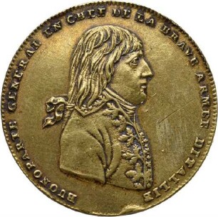 Medaille auf die Siege Bonapartes in Italien 1796