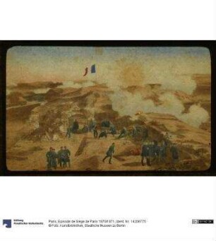 Paris, Episode de Siège de Paris 1870/1871