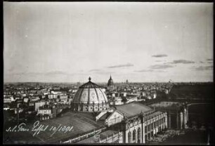 Paris. Panoramablick vom Eiffelturm aus