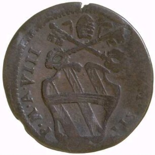 Münze, Quattrino, 1738