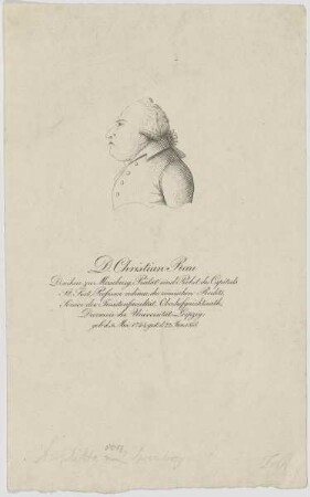 Bildnis des Christian Rau