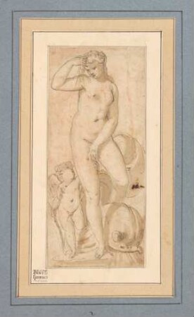 Entwurf einer Brunnenfigur für Fontainbleau, Venus