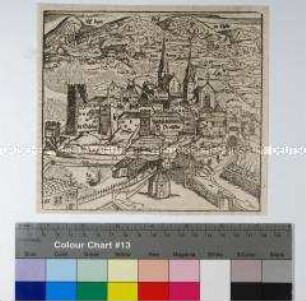 Chur, Stadtansicht - aus Münster/Cosmographia