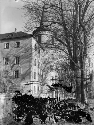 Schloss Schleiz : Schleiz. Blick zum Schloss